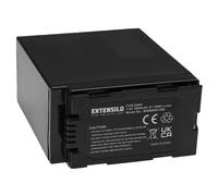 EXTENSILO 1x Batterie compatible avec Panasonic NV-EX1, NV-EX21, NV-EX3, NV-GS1, NV-GS11, NV-GS15 caméra vidéo caméscope (7800mAh, 7,4V, Li-ion)