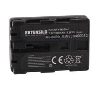 EXTENSILO 1x Batterie compatible avec Sony Alpha DSLR-A200K, DSLR-A200H, DSLR-A200W appareil photo, reflex numérique (1900mAh, 7,2V, Li-ion)