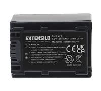 EXTENSILO 1x Batterie compatible avec Sony HDR-PJ, HDR-HC7E, HDR-HC5E, HDR-HC9E, HDR-HC7, HDR-HC9, HDR-PJ10 appareil photo (1640mAh, 7,2V, Li-ion)