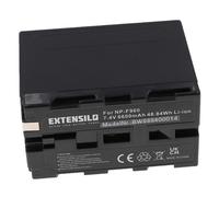 EXTENSILO 1x Batterie compatible avec Sony MiniDV DCR-TV900, DCR-TV900E, DCR-VX2000 appareil photo, reflex numérique (6600mAh, 7,4V, Li-ion)