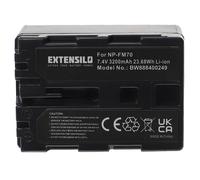EXTENSILO 1x Batterie compatible avec Trotec IC120, IC60, IC100, IC80 appareil photo (3200mAh, 7,4V, Li-ion)