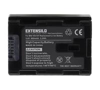 EXTENSILO 1x Batterie Remplacement pour JVC BN-VG108, BN-VG108E, BN-VG108U pour Appareil Photo, Reflex numérique (890mAh, 3,6V, Li-ION)
