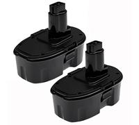 EXTENSILO 2X Batterie Compatible avec Dewalt DW999KQ, DW999K2, DW999K2H, DW999K, DW999K-2 Outil électrique (3300 mAh, NiMH, 18 V)