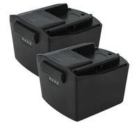 EXTENSILO 2X Batterie Compatible avec Hilti SF 14-A | SFH 14-A, RC 4/36-DAB, SFC14-A, SFH140A, SID 14-A outil électrique (6000 mAh, Li-ion, 14,4 V)