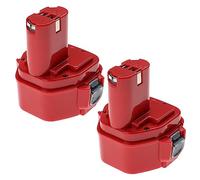 EXTENSILO 2X Batterie Compatible avec Klauke ESG 50PLUS, ESG 85PLUS Outil électrique (3300 mAh, NiMH, 12 V)