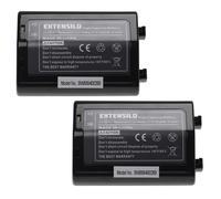 EXTENSILO 2X Batterie Compatible avec Nikon D3, D3s, D3X, D2H, D2X, D2Hs, F6, D2Xs Appareil Photo (3350mAh, 11,1V, Li-ION)