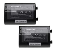 EXTENSILO 2x Batterie compatible avec Nikon D3, D3s, D3X, D2H, D2X, D2Hs, F6, D2Xs appareil photo (3350mAh, 11,1V, Li-ion)