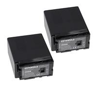 EXTENSILO 2X Batterie Compatible avec Panasonic AG-AC160, AG-AC130AP, AG-AC130AEJ, AG-AC130A, AG-AC130 Appareil Photo (7800mAh, 7,2V, Li-ION)