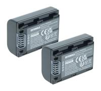 EXTENSILO 2X Batterie Compatible avec Sony Alpha A390L | A390Y, A380L, A380Y, a390, A380 appareil photo (650mAh, 7,2V, Li-ion)