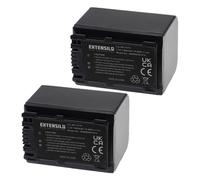 EXTENSILO 2X Batterie Compatible avec Sony DCR-DVD910E