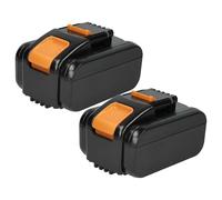 EXTENSILO 2X Batterie Compatible avec Worx Landroid WR142E, WR143E, WR153E, WR147.1, WR147E.1, WR130E Outil électrique (6000 mAh, Li-ION, 20 V)