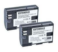 EXTENSILO 2x Batterie remplacement pour Canon LP-E6N pour appareil photo (2000mAh 7 4V Li-ion)