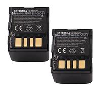 EXTENSILO 2X Batterie Remplacement pour JVC BN-VF707, BN-VF707U, BN-VF714, BN-VF714U, BN-VF733, BN-VF733U pour Appareil Photo (1500mAh, 7,4V, Li-ION)