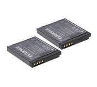 EXTENSILO 2x Batterie remplacement pour Panasonic NCA-YN101G, NCA-YN101F, DMW-BCK7PP, DMW-BCK7E, DMW-BCK7 pour appareil photo (700mAh, 3,7V, Li-ion)