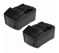 EXTENSILO 2x Batteries compatible avec Mafell RO AG8000, RO DD60, RO FL180, ROCAM 4 Plus outil électrique (5000 mAh, Li-ion, 18 V)