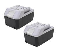 EXTENSILO 2x Batteries compatible avec Makita TD127DWE, UH522DW, UM167DW, UM167DWX, UH522D, UR180DW, UR180D outil électrique (6000 mAh, Li-ion, 18 V)