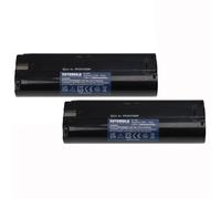 EXTENSILO 2x Batteries compatible avec Mikrofyn Mikrolaser ML 10LD, ML 10X, ML 11LD, ML 11X, ML 13X, ML-14i outil électrique (3300 mAh, NiMH, 7,2 V)