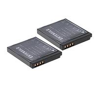 EXTENSILO 2X Batteries Compatible avec Panasonic Lumix DMC-FP7K, DMC-FP7R, DMC-FS16, DMC-FS18 Appareil Photo, Reflex numérique (700mAh, 3,7V, Li-ION)