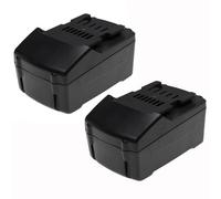 EXTENSILO 2x Batteries compatible avec Prebena PKT-8-RKP100-LM, PKT-8-RKP100-LM-SET, VITAS 100 outil électrique (5000 mAh, Li-ion, 18 V)