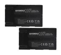 EXTENSILO 2x Batteries compatible avec Samsung SC-D351, SC-D352, SC-D353, SC-D354, SC-D355, SC-D357, SC-D451 caméra vidéo caméscope (800mAh, 7,4V, Li-ion)