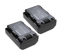 EXTENSILO 2x Batteries compatible avec Sony Alpha A9, ILCE-9, 9R, 9S, A7R4, A9R, A9S appareil photo (2000mAh, 7,2V, Li-ion)