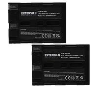 EXTENSILO 2X Batteries Remplacement pour Sigma BP-21 pour Appareil Photo, Reflex numérique (1900mAh, 7,4V, Li-ION)
