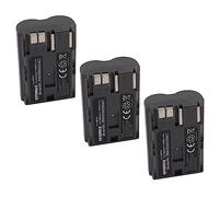 EXTENSILO 3X Batterie Compatible avec Canon MV30i | MV30, MV400, MV300i, MV300, MV100Xi, FVM10, M80, M30 appareil photo (1600mAh, 7,4V, Li-ion)