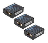 EXTENSILO 3x Batterie compatible avec Fujifilm X-T100, X-T1, X-T10, X-T20, X-Pro3, X-Pro2, X-T200, X-T2, X-S10 appareil photo