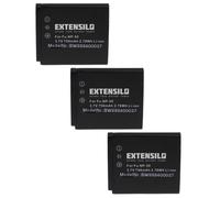 EXTENSILO 3x Batterie compatible avec Kodak EasyShare V1273, M1093 IS, V1073, V1233, V1253, M1033 appareil photo (750mAh, 3,7V, Li-ion)