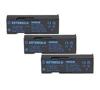 EXTENSILO 3X Batteries Compatible avec Konica Minolta Dimage X50, X60 Appareil Photo, Reflex numérique (700mAh, 3,7V, Li-ION)