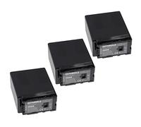 EXTENSILO 3X Batterie Compatible avec Panasonic AG-HMC153MC