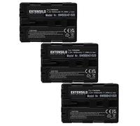 EXTENSILO 3X Batterie Compatible avec Sony Alpha SLT-A58M, SLT-A65VM, SLT-A58Y, SLT-A65V, SLT-A65VK, SLT-A58K Appareil Photo (1600mAh, 7,2V, Li-ION)