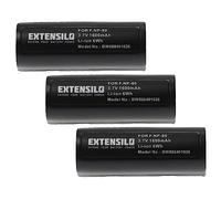 EXTENSILO 3X Batteries Compatible avec Fujifilm FinePix MX-1700, MX-2700, MX-2900, MX-1700Z Appareil Photo, Reflex numérique (1600mAh, 3,7V, Li-ION)