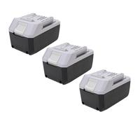 EXTENSILO 3x Batteries compatible avec Makita JV183D, MDF452DWEG, MT071E, TD127D, TD127D Impact Driver outil électrique (6000 mAh, Li-ion, 18 V)