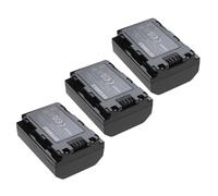 EXTENSILO 3x Batteries compatible avec Sony Alpha ILCE-7RM3, ILCE-7M4, ILCE-9M2 appareil photo, reflex numérique (2000mAh, 7,2V, Li-ion)