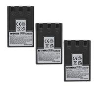 EXTENSILO 3X Batteries Remplacement pour Canon NB-1L, NB-1LH pour Appareil Photo, Reflex numérique (950mAh, 3,7V, Li-ION)