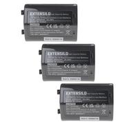 EXTENSILO 3x Batteries remplacement pour Nikon EN-EL18 pour appareil photo, reflex numérique (3350mAh, 10,8V, Li-ion)