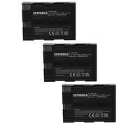 EXTENSILO 3x Batteries remplacement pour Sigma BP-21 pour appareil photo, reflex numérique (1600mAh, 7,4V, Li-ion)