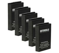 EXTENSILO 5X Batterie Compatible avec Motorola XPR7550, TLK110, XT185, XT300, Tundra VA76R, VA76R Radio Talkie-walkie (2000mAh, 3,7V, Li-polymère)