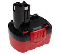 EXTENSILO Batterie compatible avec Bosch GHO 14.4VH, GLI 14.4V, GSB 14.4, GSR 14.4, GSR 14.4V outil électrique (3300 mAh, NiMH, 14,4 V)