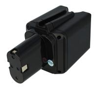EXTENSILO Batterie compatible avec Bosch GSB 9.6VES, GBM 9.6VES, GBM 9.6VESP, GSB 9.6VE outil électrique (4500 mAh, NiMH, 9,6 V)