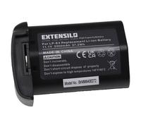 EXTENSILO Batterie compatible avec Canon EOS 1D Mark III, 1D Mark IV, 1Ds Mark III, 1D X appareil photo, reflex numérique (3350mAh, 11,1V, Li-ion)