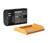 EXTENSILO Batterie Compatible avec Canon EOS R5 Mark II | 80D, R5, R6, 7D Mark II, R6 Mark II, 90D, R, R5C, R5 C, 7D appareil photo (2040mAh, 7,2V, Li