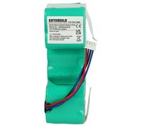 EXTENSILO Batterie compatible avec Ecovacs O600, O610 robot électroménager (3500mAh, 12V, NiMH)
