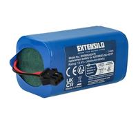 vhbw Batterie compatible avec Eufy Robovac G10 Hybrid, G30, G30 Edge, G15, G20, G20 Hybrid robot électroménager, bleu (3400mAh, 14,4V, Li-ion)