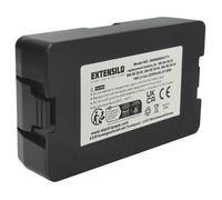 EXTENSILO Batterie compatible avec Gardena SILENO minimo 15202-20, 250 robot tondeuse (3,2Ah, 18V, Li-ion)