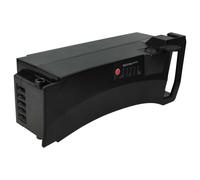 Extensilo Batterie Compatible Avec Gazelle Impulse Em Speed (2014-2015), Em C8 (2014-2015) Vélo Électrique (17ah, 36v, Li-Ion) - Noir Noir