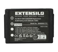 EXTENSILO Batterie compatible avec HBC Linus 6, 4 opérateur télécommande industrielle (2500mAh, 6V, NiMH)