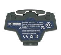 EXTENSILO Batterie Compatible avec Kärcher 1.633-441.0, 1.633-440.0, 1.633-319.0, 1.633-443.0 Robot électroménager Gris (2500mAh, 3,7V, Li-ION)