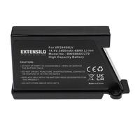 EXTENSILO Batterie compatible avec LG Hom-Bot VR6170LVM, VR6171LVM, VR6140LVM aspirateur, robot électroménager (3400mAh, 14,4V, Li-ion)